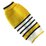 Stripey Joe Dog Jumper: Yellow